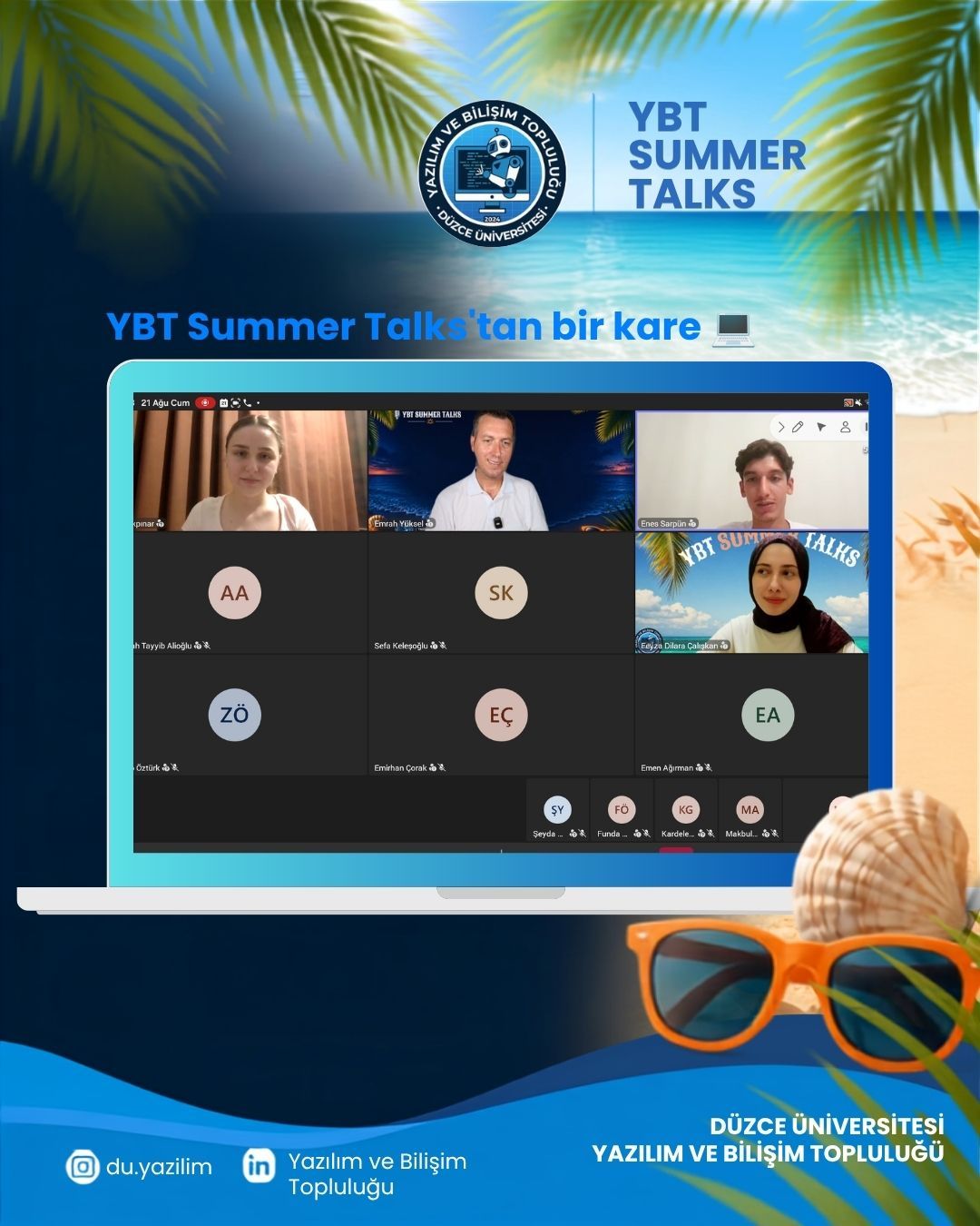 YBT Summer Talks — Kod Yazmanın Ötesinde Kariyer